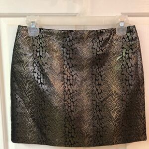 I. N. San Francisco metallic mini skirt